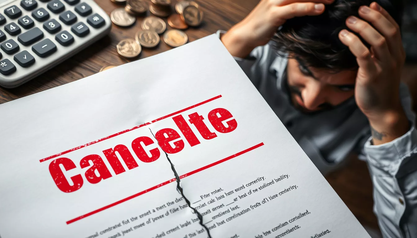 Qual é a multa por cancelar um consórcio?