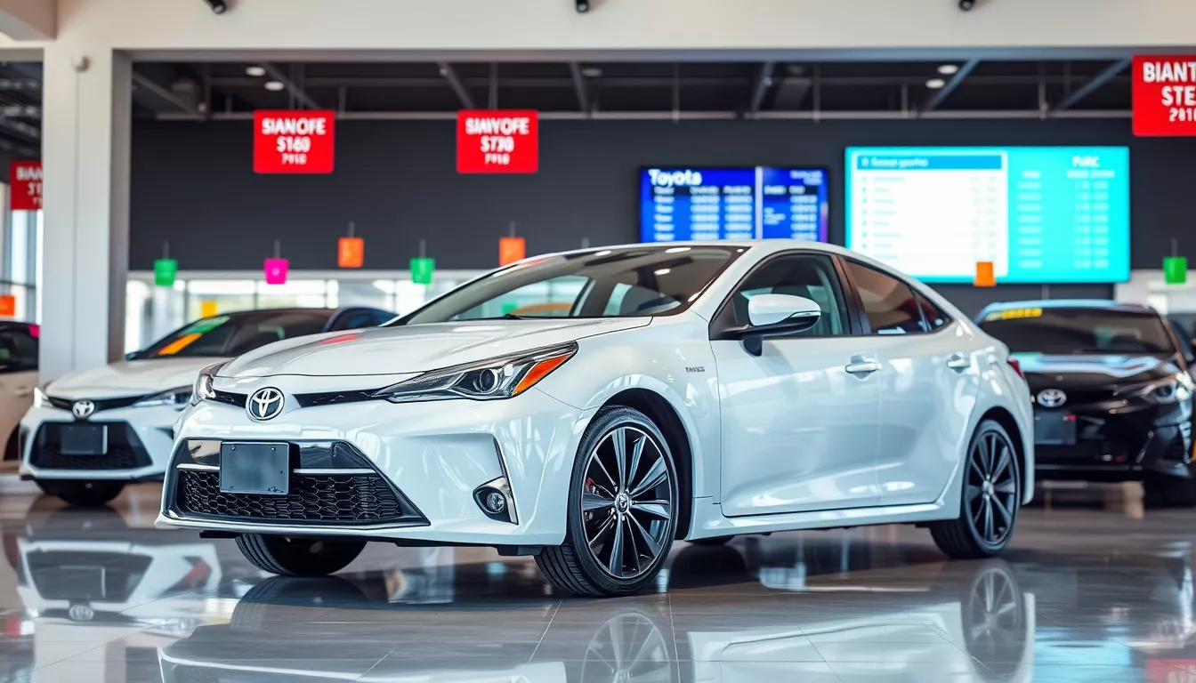 Qual é a tabela de preços do Consórcio Toyota?