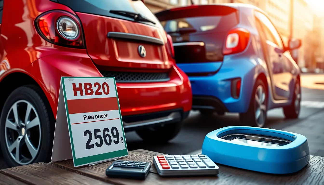 Qual é mais econômico, HB20 ou Mobi?