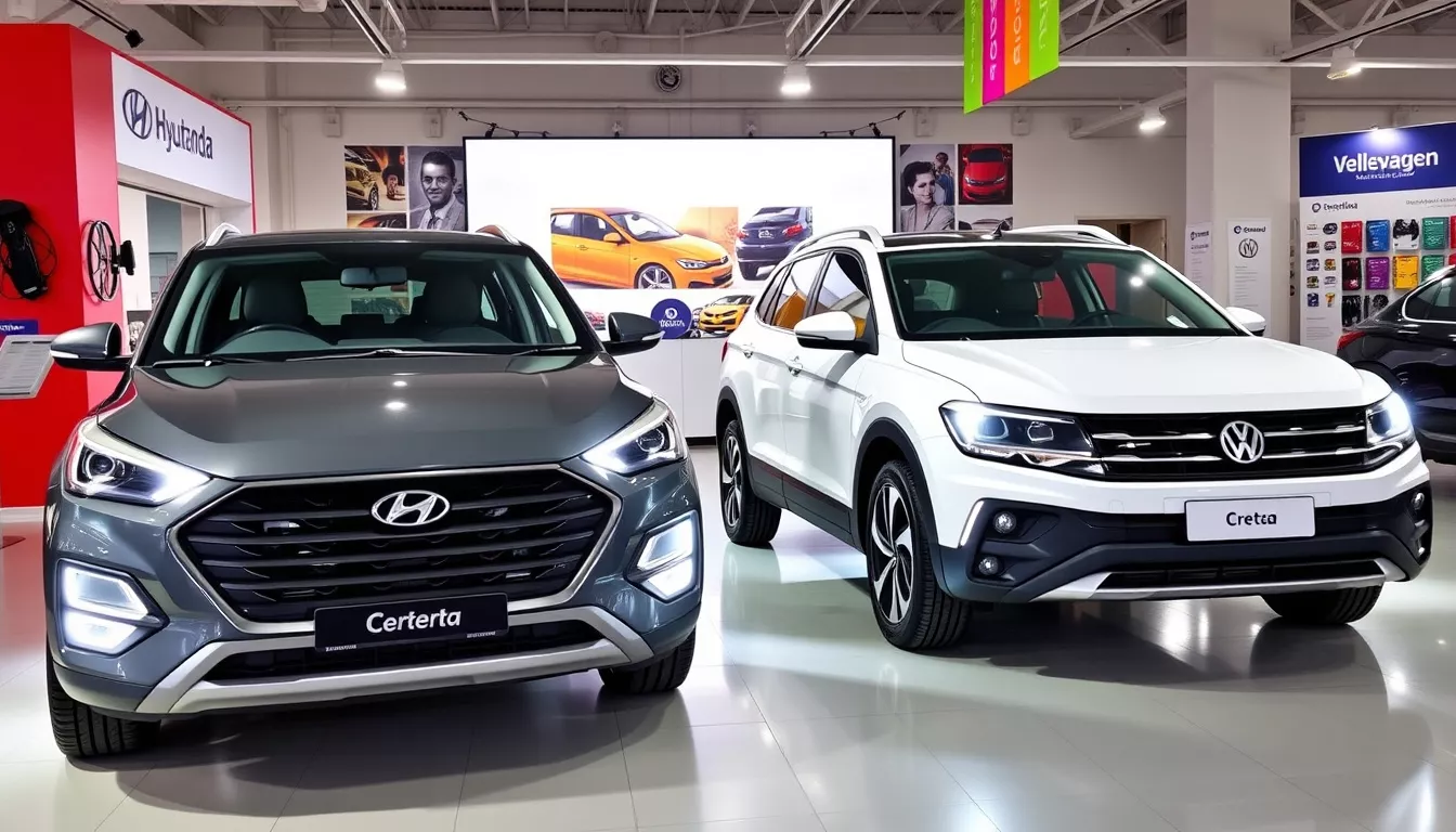 Qual é melhor, Creta ou T-Cross?