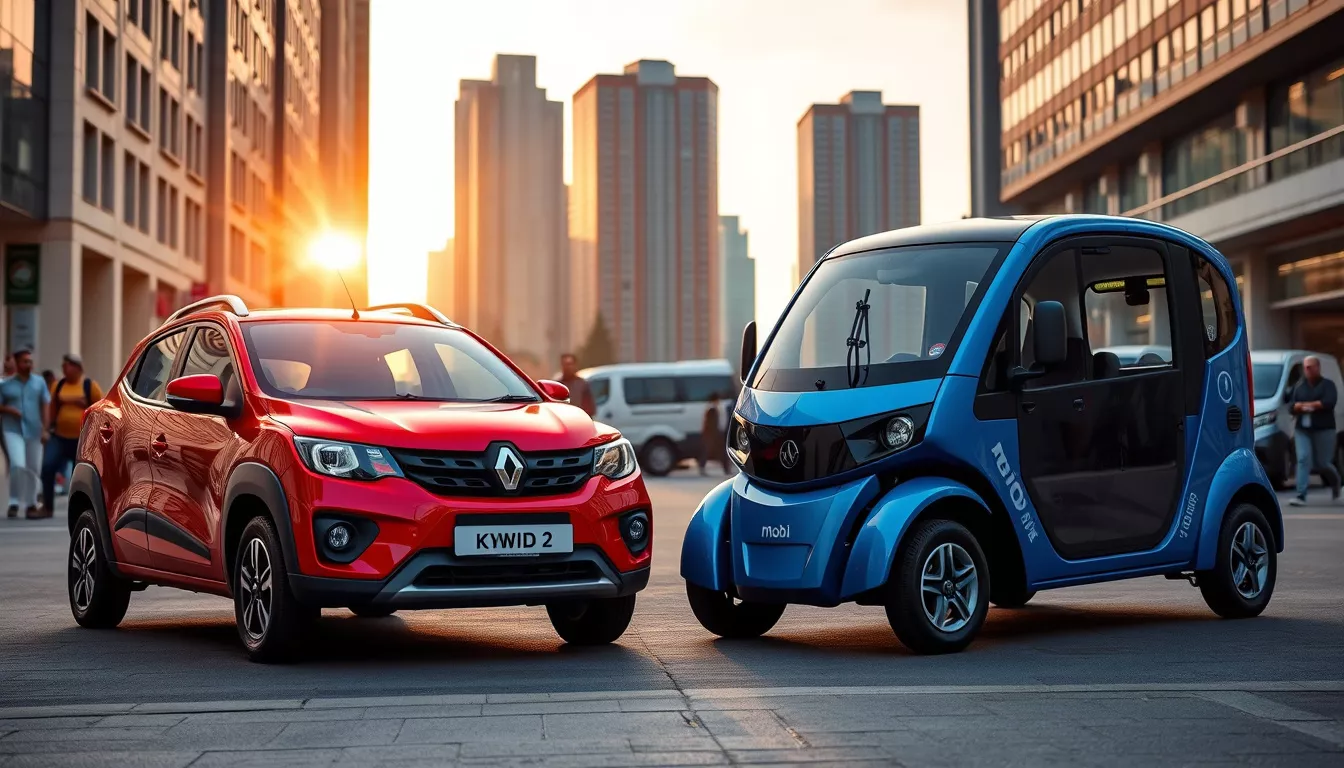 Qual é melhor, Kwid ou Mobi?