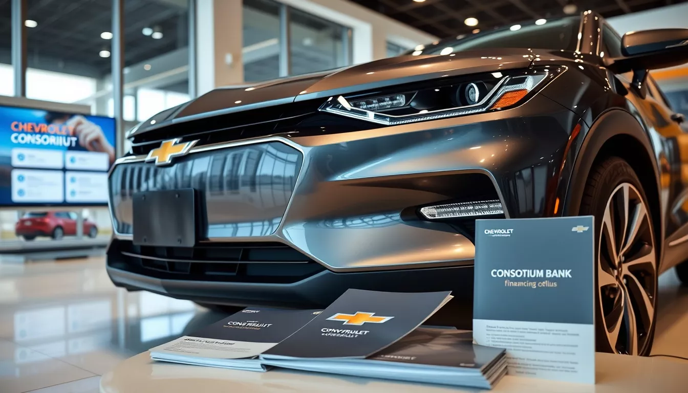 Qual é o banco do consórcio Chevrolet?