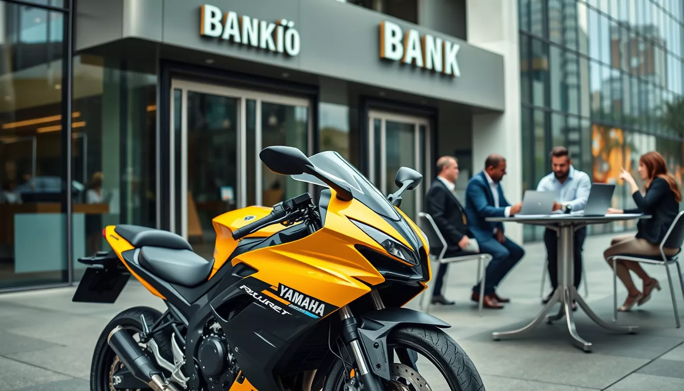 Qual é o banco financeiro da Yamaha?