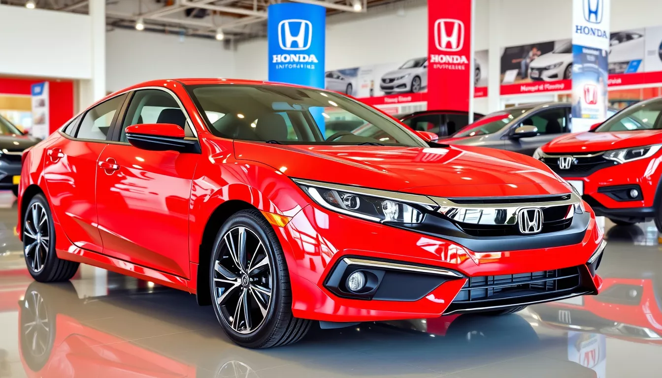Qual e o carro da Honda mais vendido?