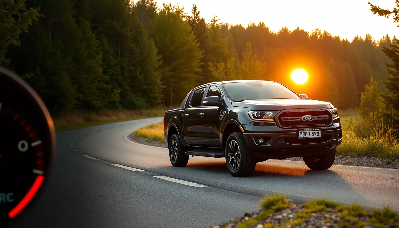 Qual é o consumo de combustível da Ford Ranger Black 2026?