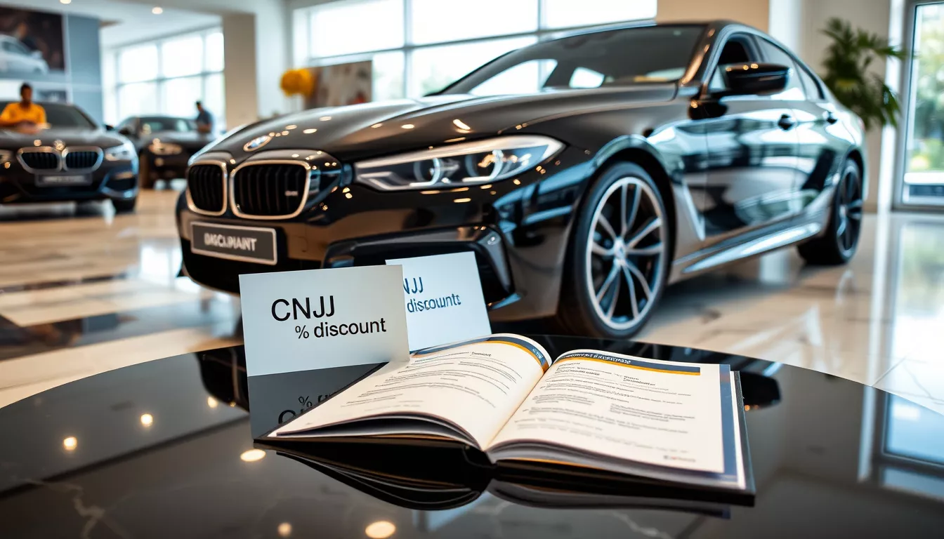 Qual é o desconto do CNPJ para um BMW?