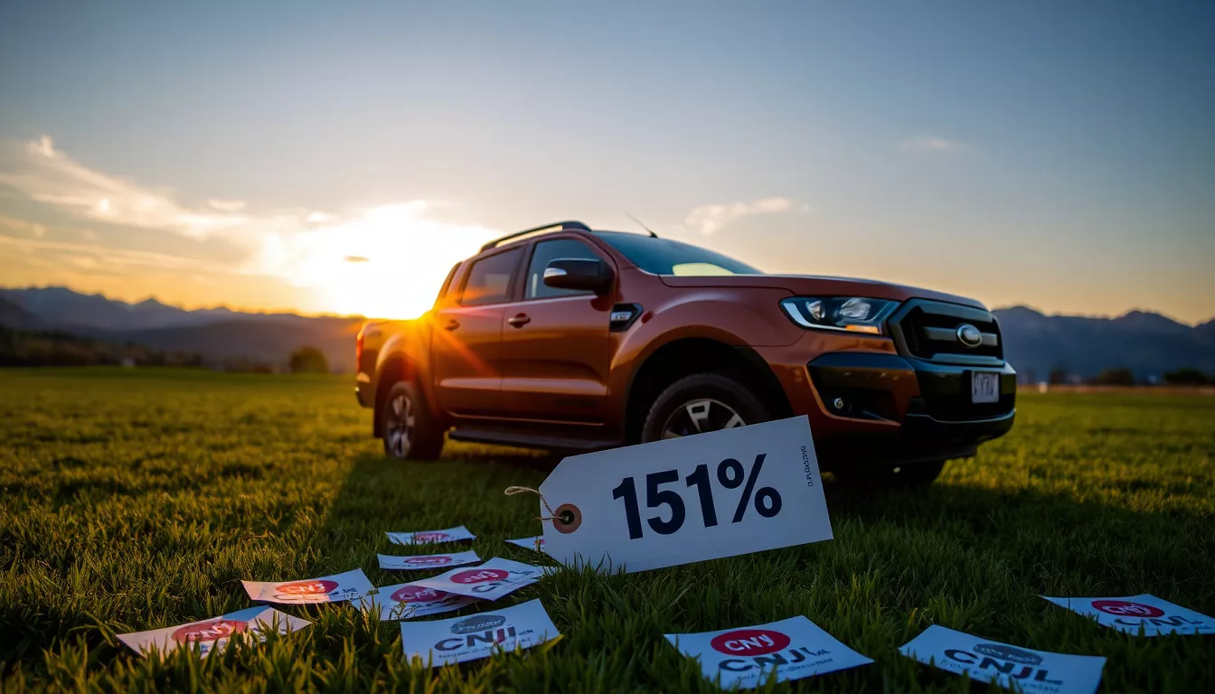 Qual é o desconto para CNPJ na Ford Ranger em 2025?