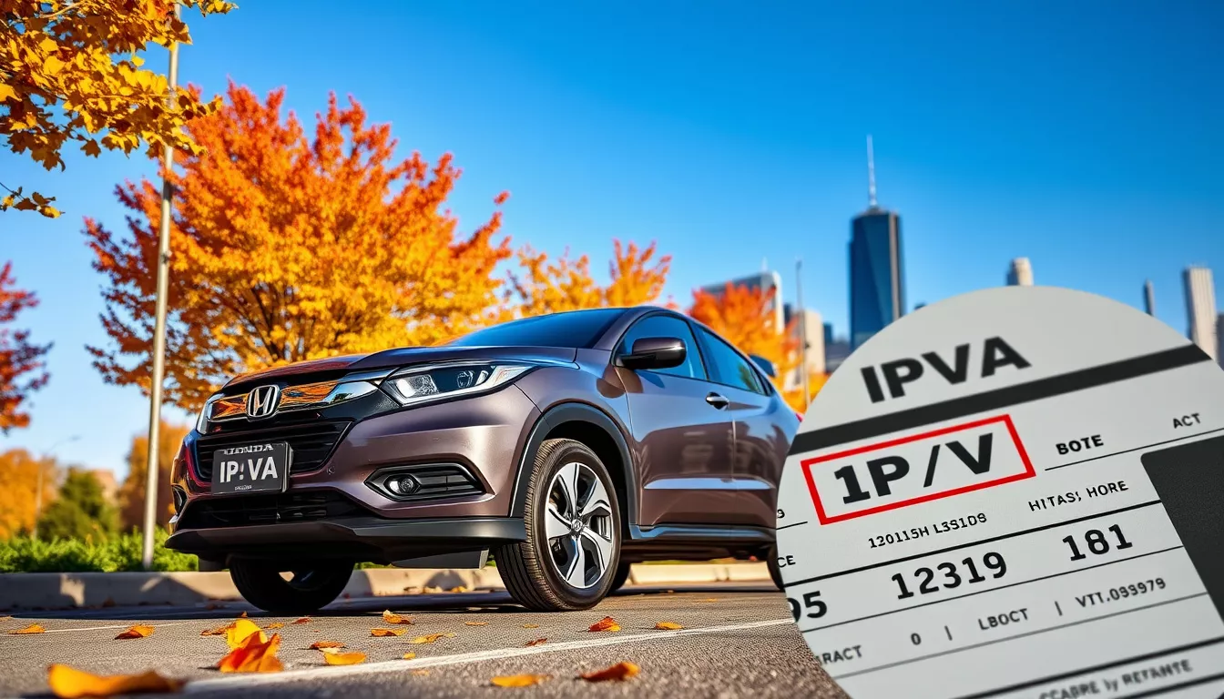 Qual é o IPVA do Hr-v?