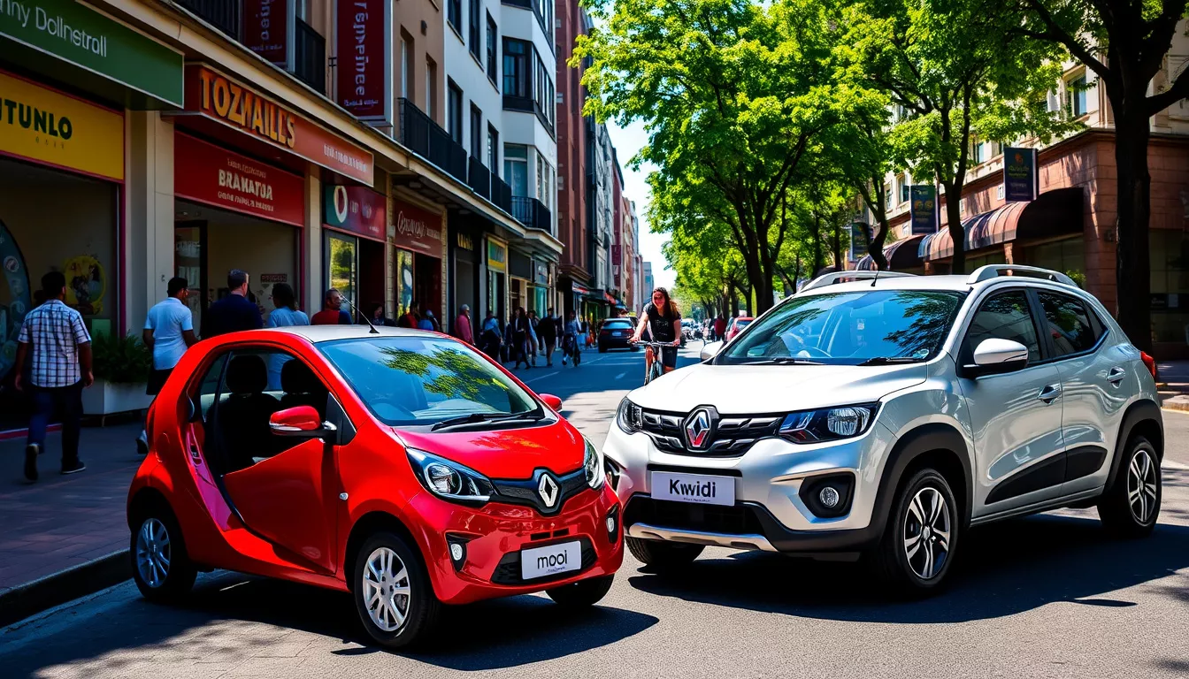 Qual é o melhor Mobi ou Kwid?