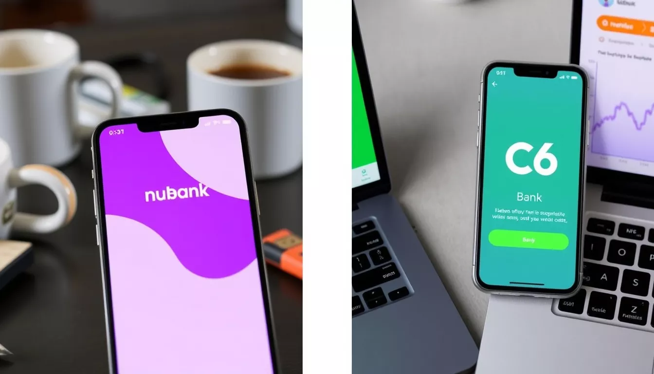 Qual é o melhor Nubank ou C6?