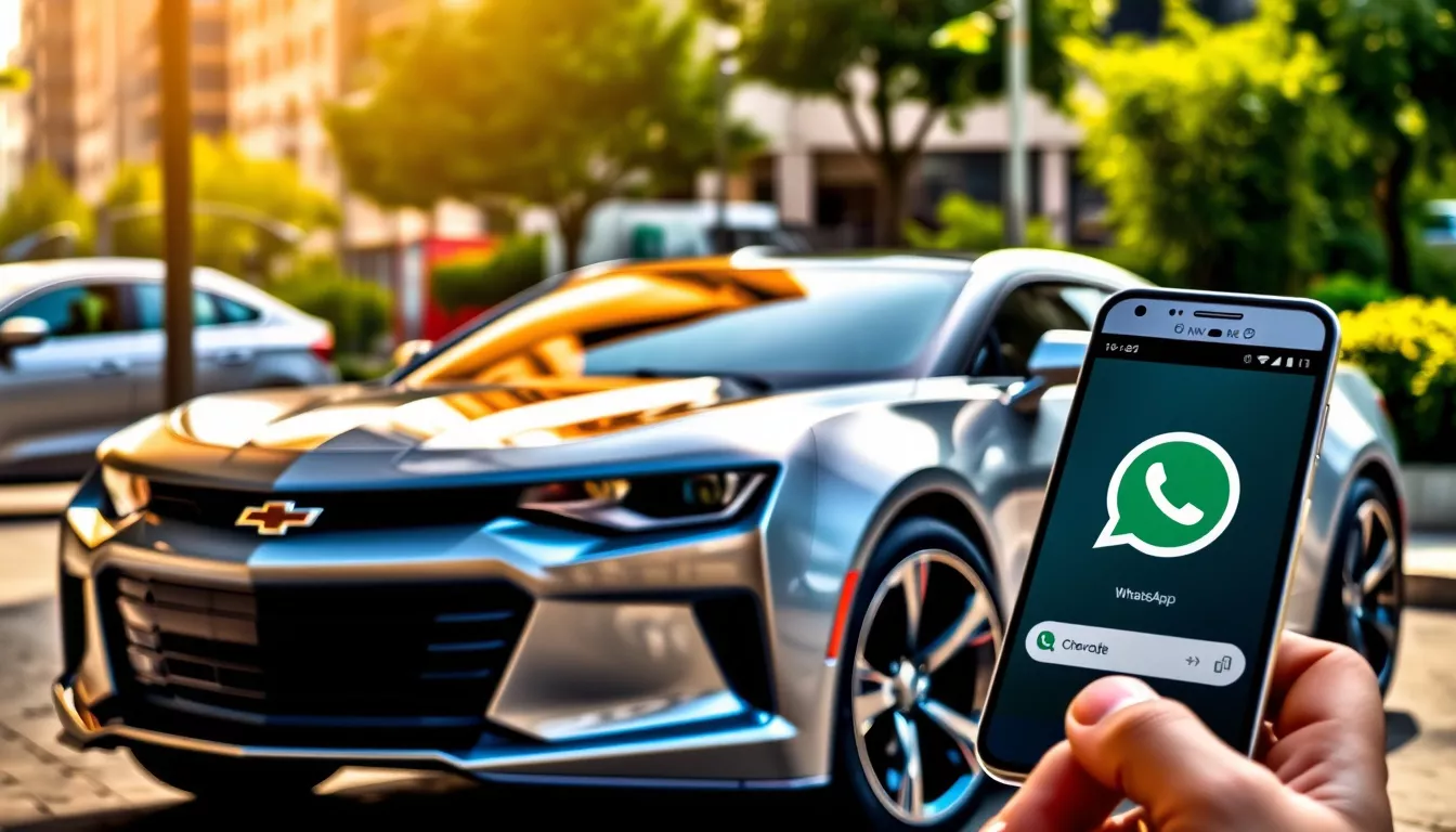 Qual é o número de WhatsApp da Chevrolet?