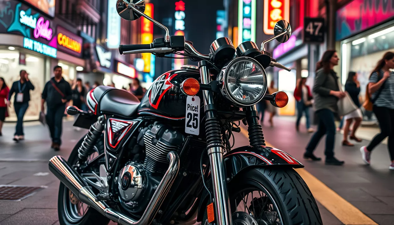 Qual é o preço da CB 750 Hornet?