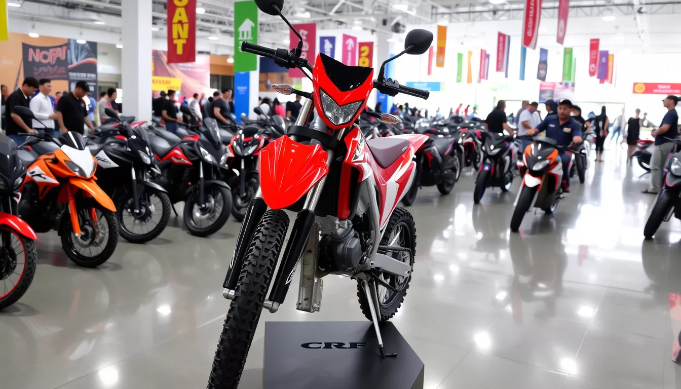 Qual é o preço da CRF 250F 2025?