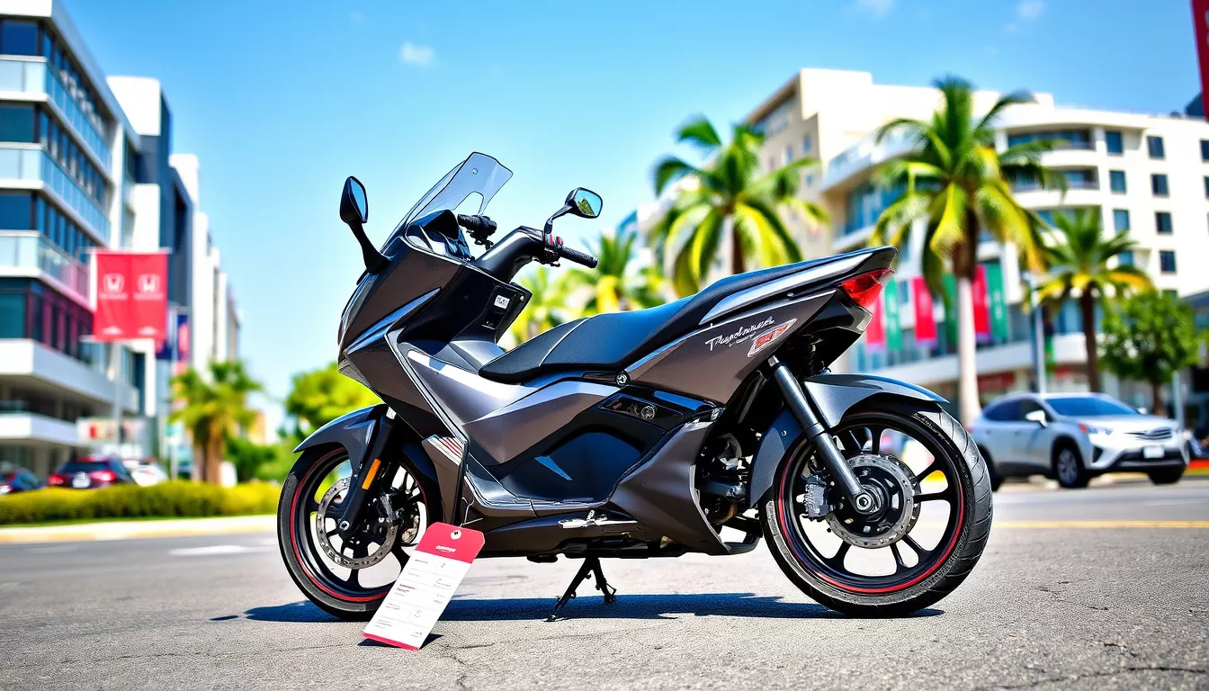 Qual é o preço do Honda PCX 2025 0km?