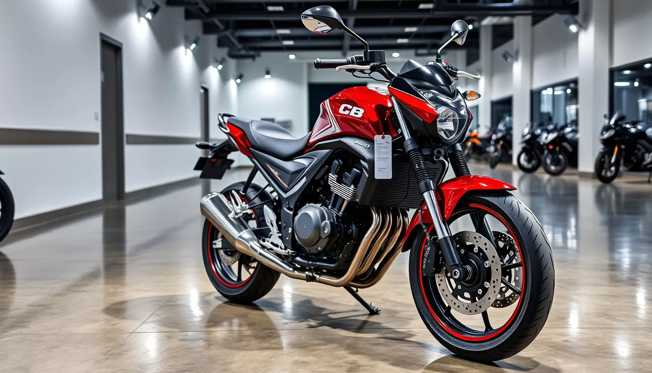 Qual é o valor da CB 1000 Hornet 2025?