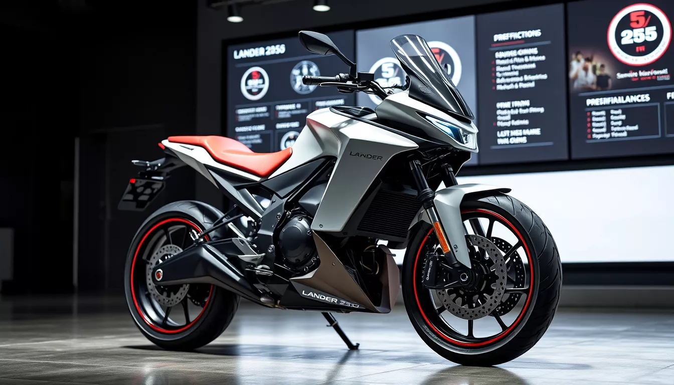 Qual é o valor da nova Lander 250 2025?