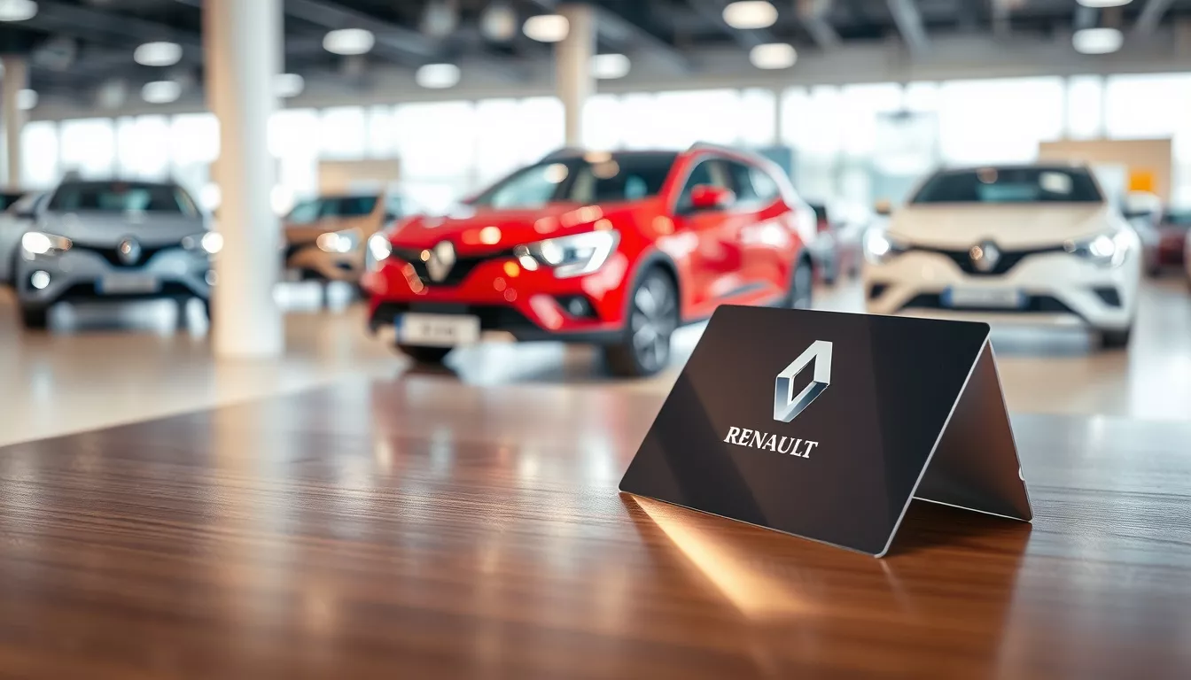 Qual é o valor do carro card da Renault?