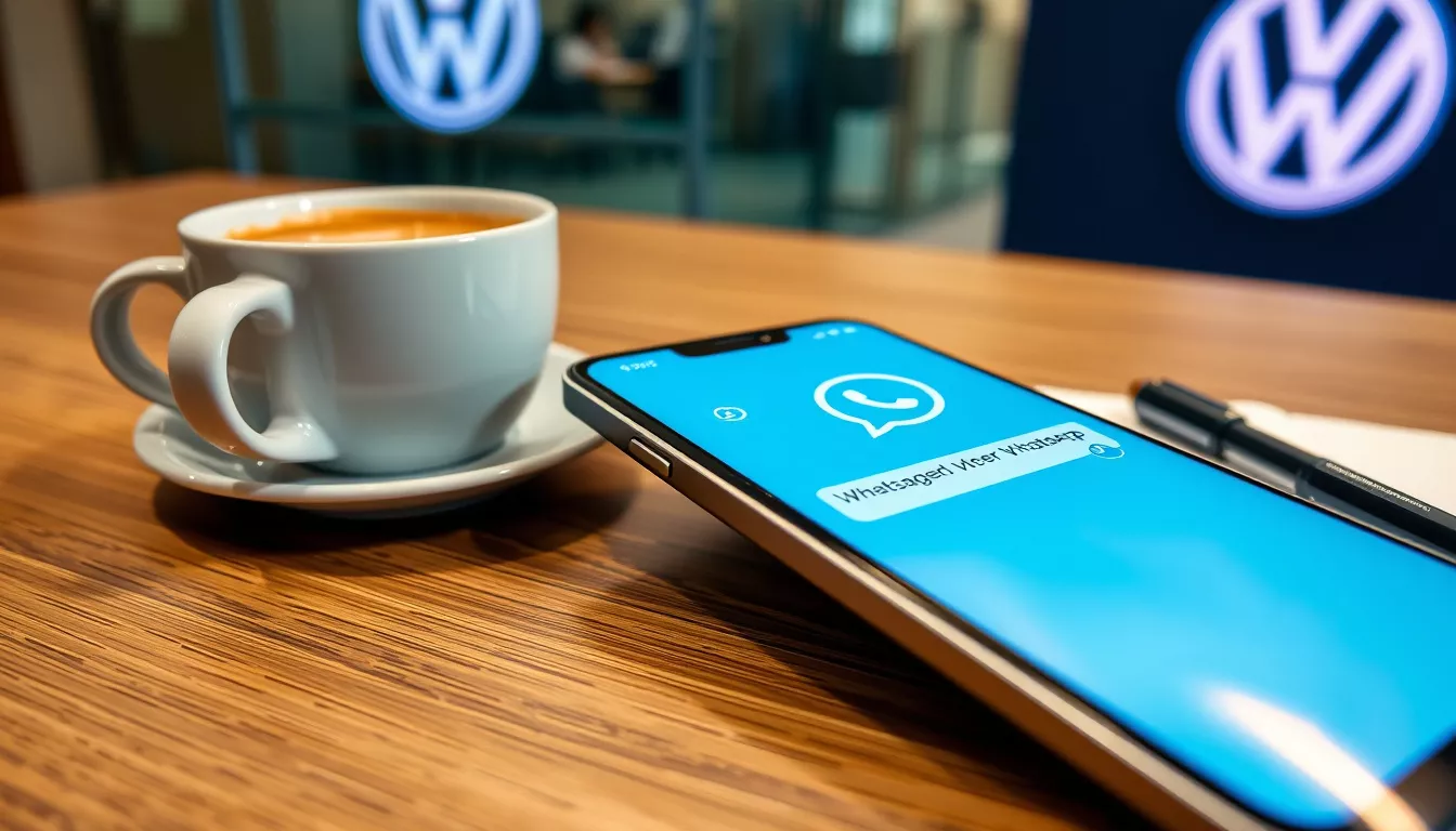 Qual é o WhatsApp do Banco Volkswagen?