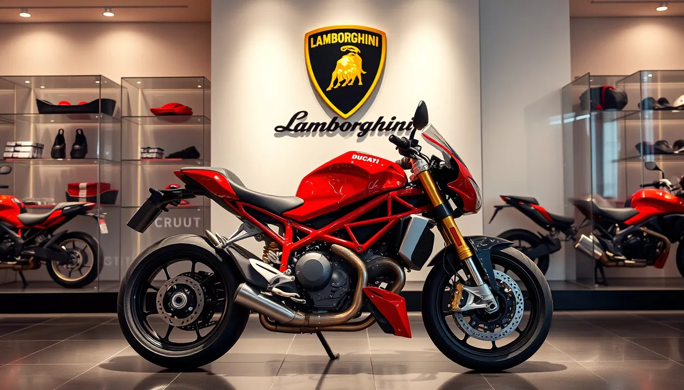 Qual empresa é dona da Ducati?