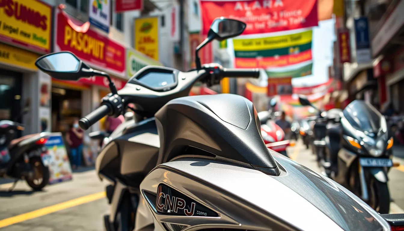 Qual moto tem desconto no CNPJ?