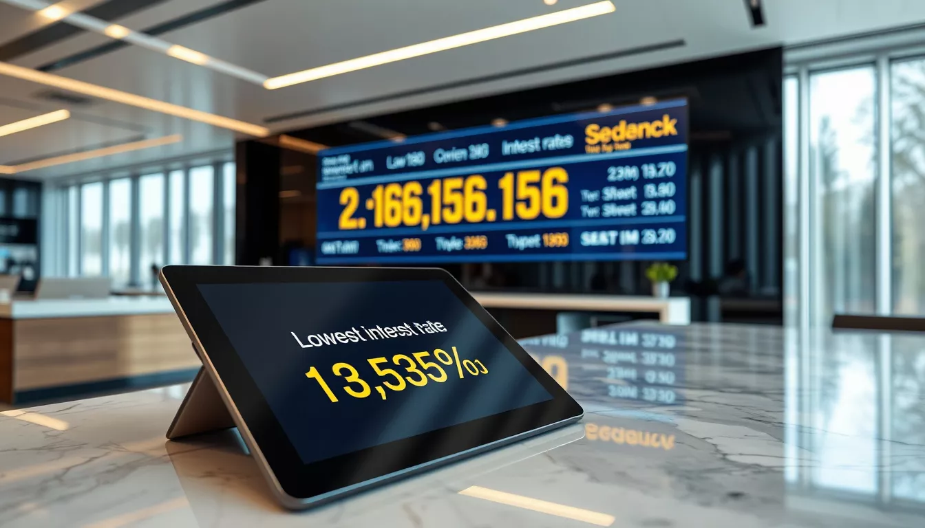 Qual o Banco com menor taxa de juros hoje?