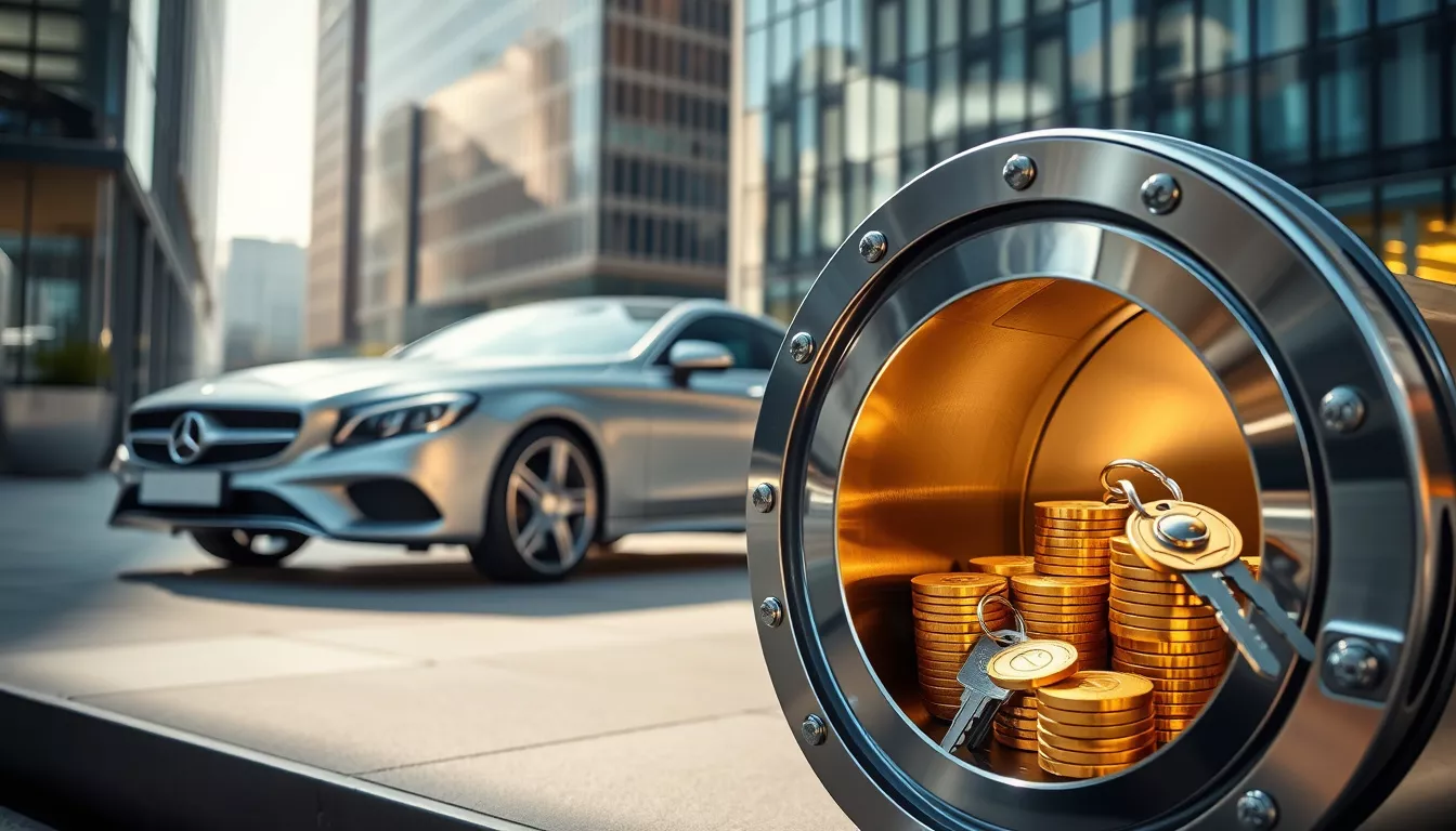 Qual o banco da Mercedes-Benz?