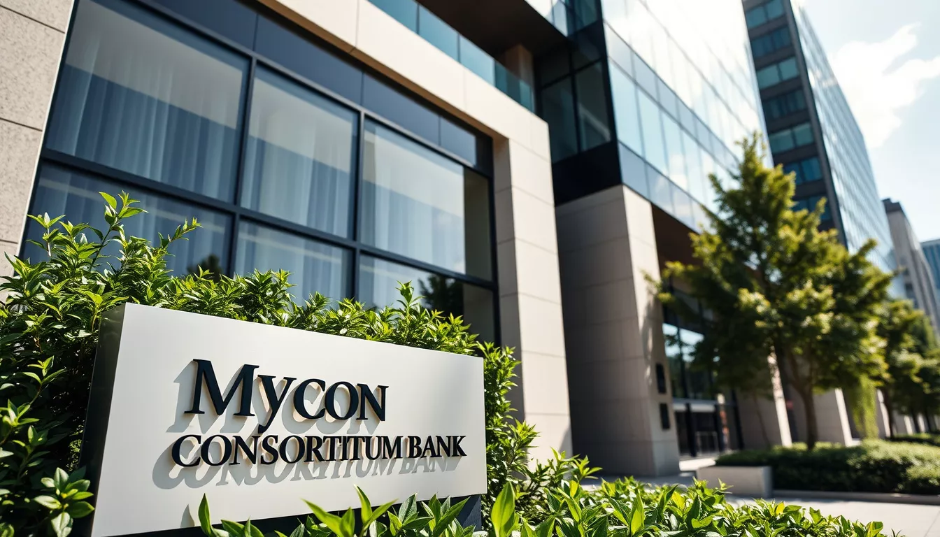 Qual o banco do consórcio Mycon?