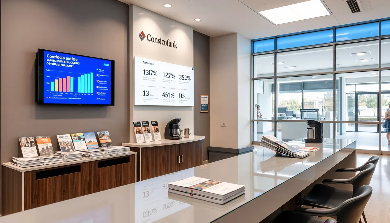 Qual o banco que mais contempla consórcio?