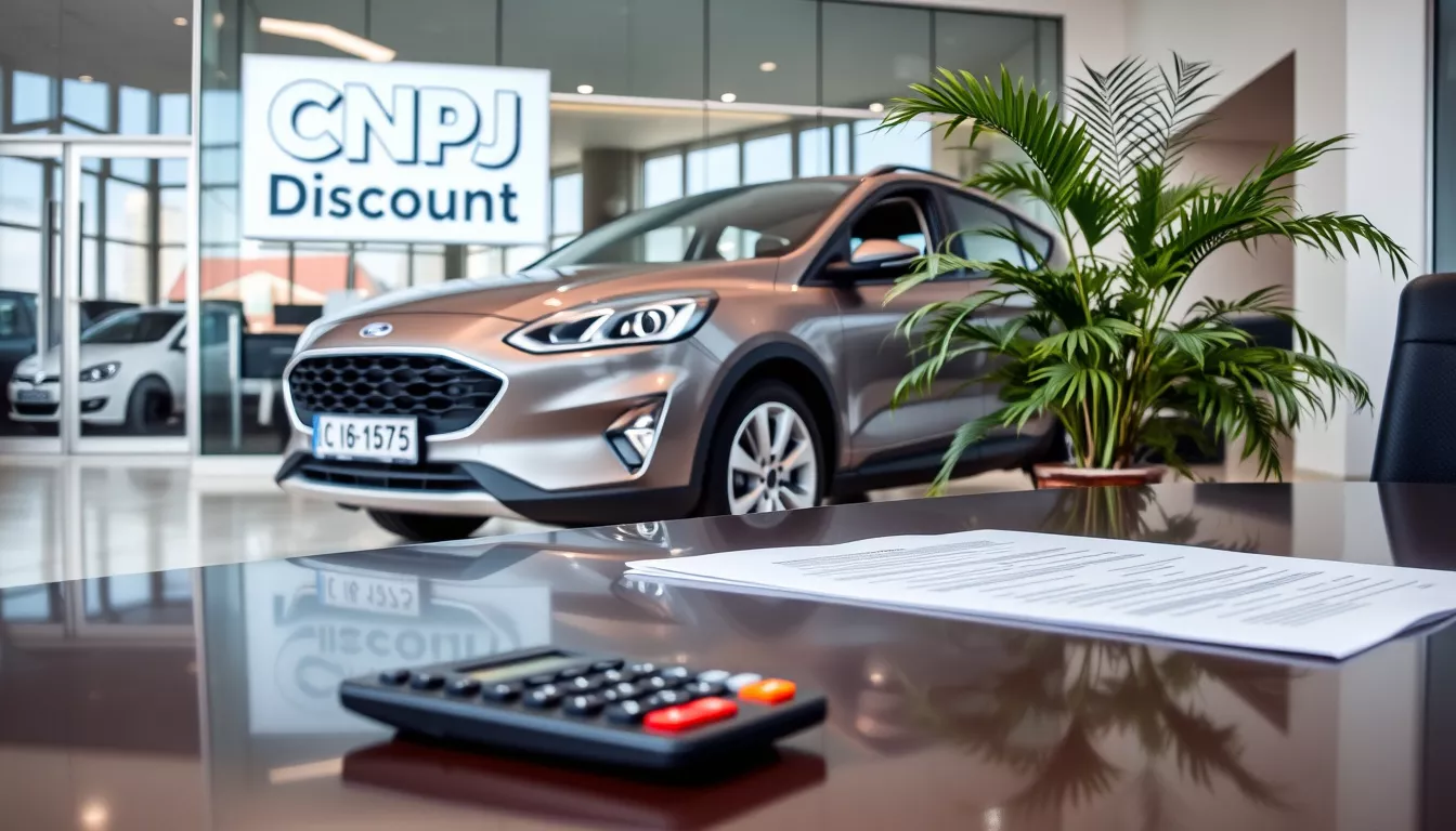 Qual o desconto da Ford para CNPJ?