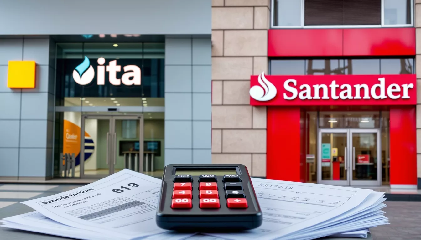 Qual o melhor banco para financiamento Itaú ou Santander?