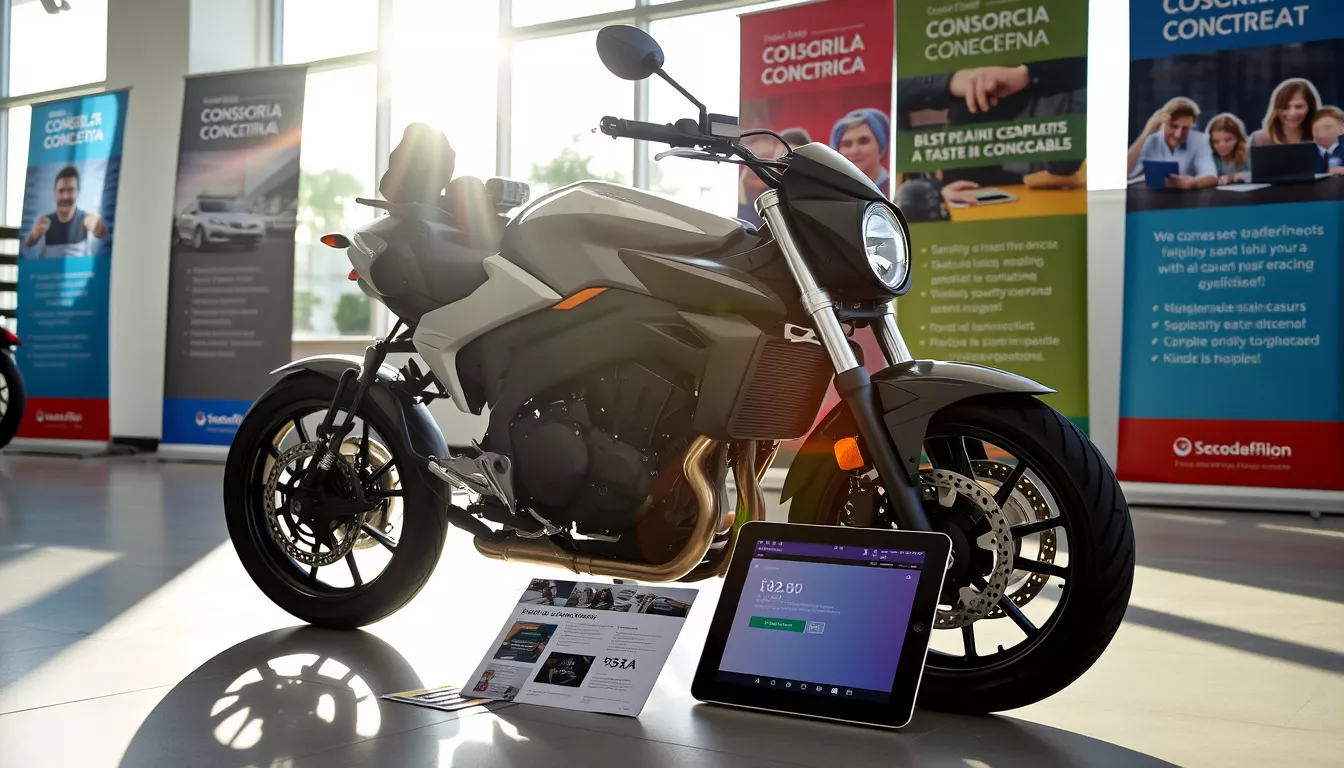 Qual o melhor consórcio para comprar uma moto?