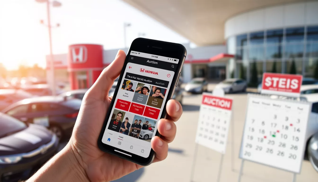 Qual o melhor mês para dar lance na Honda?