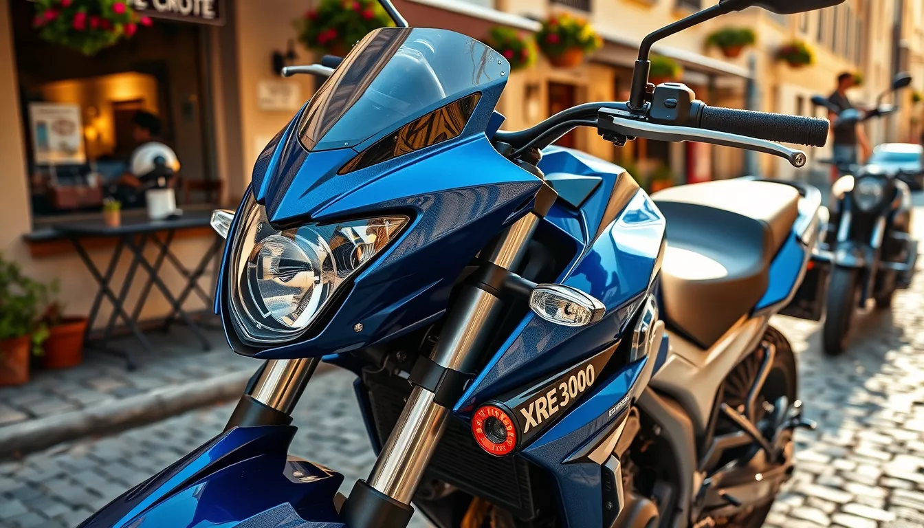 Qual o mínimo de entrada para financiar uma XRE 300?