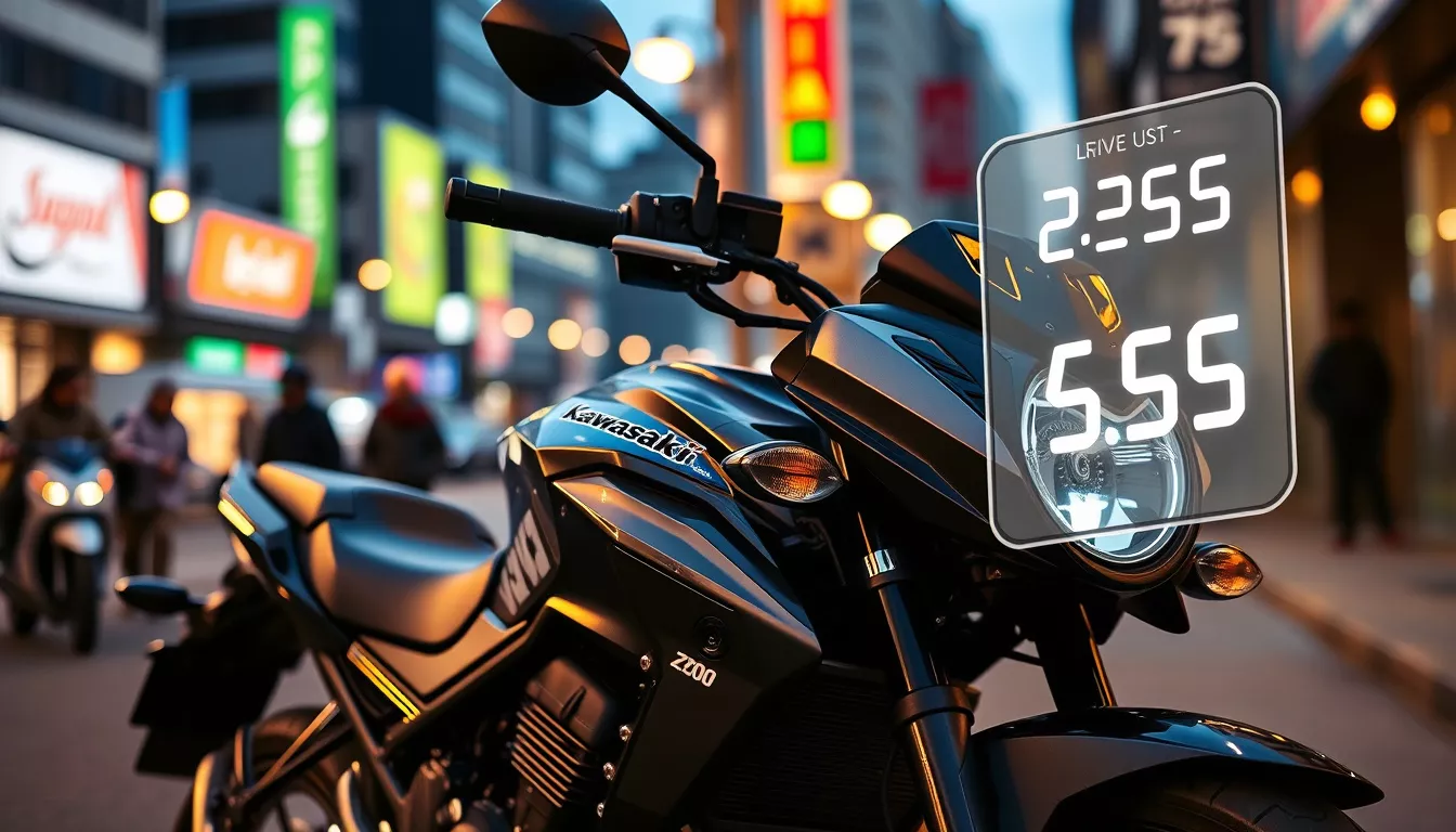 Qual o preço da Kawasaki Z400 na tabela Fipe?