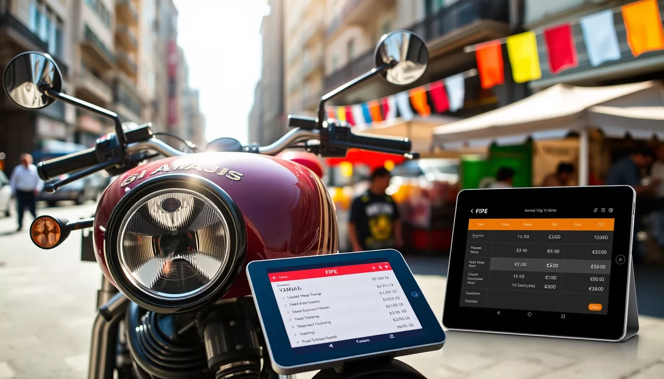 Qual o preço da Yamaha 600 XJ6 na tabela FIPE?