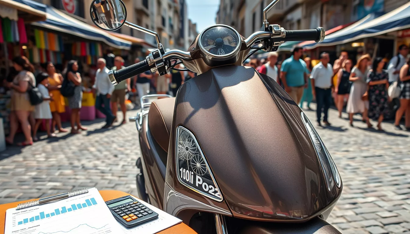 Qual o preço do Pop 110i 2022 em consórcio?