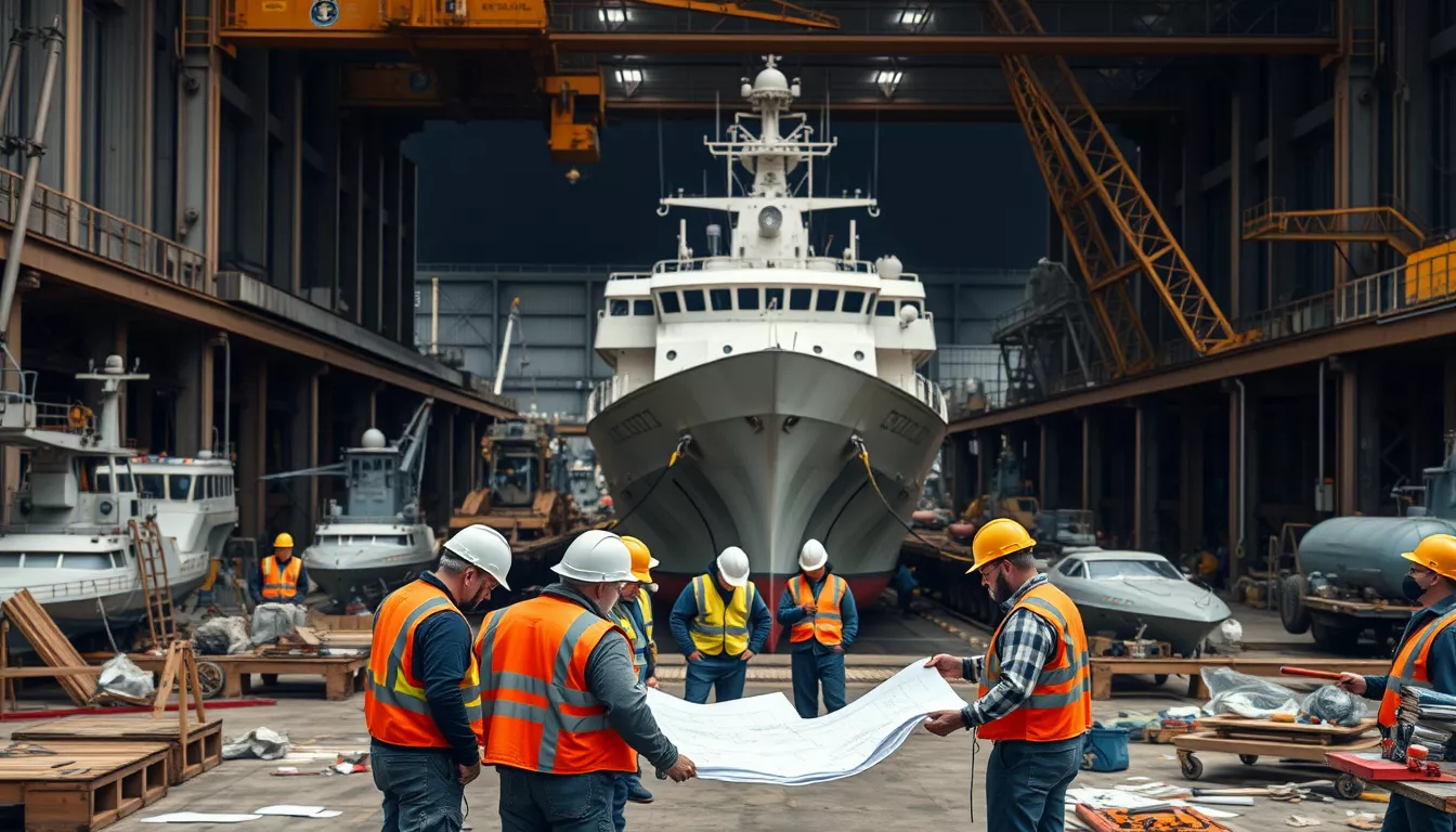Qual o salário de quem trabalha no estaleiro?