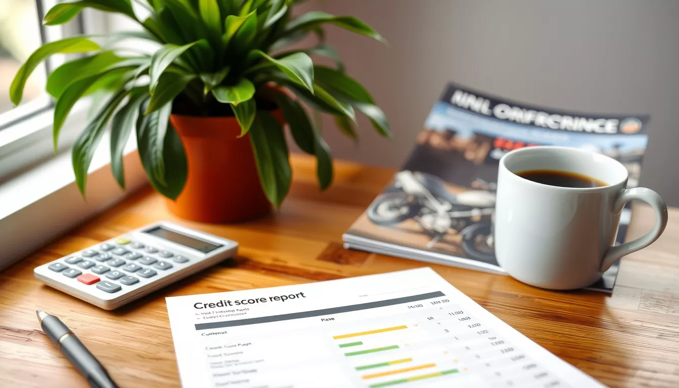 Qual o score ideal para financiar uma moto?