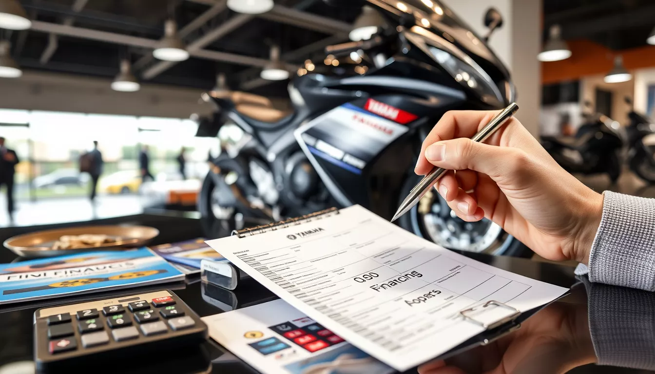 Qual o score para financiar uma moto na Yamaha?