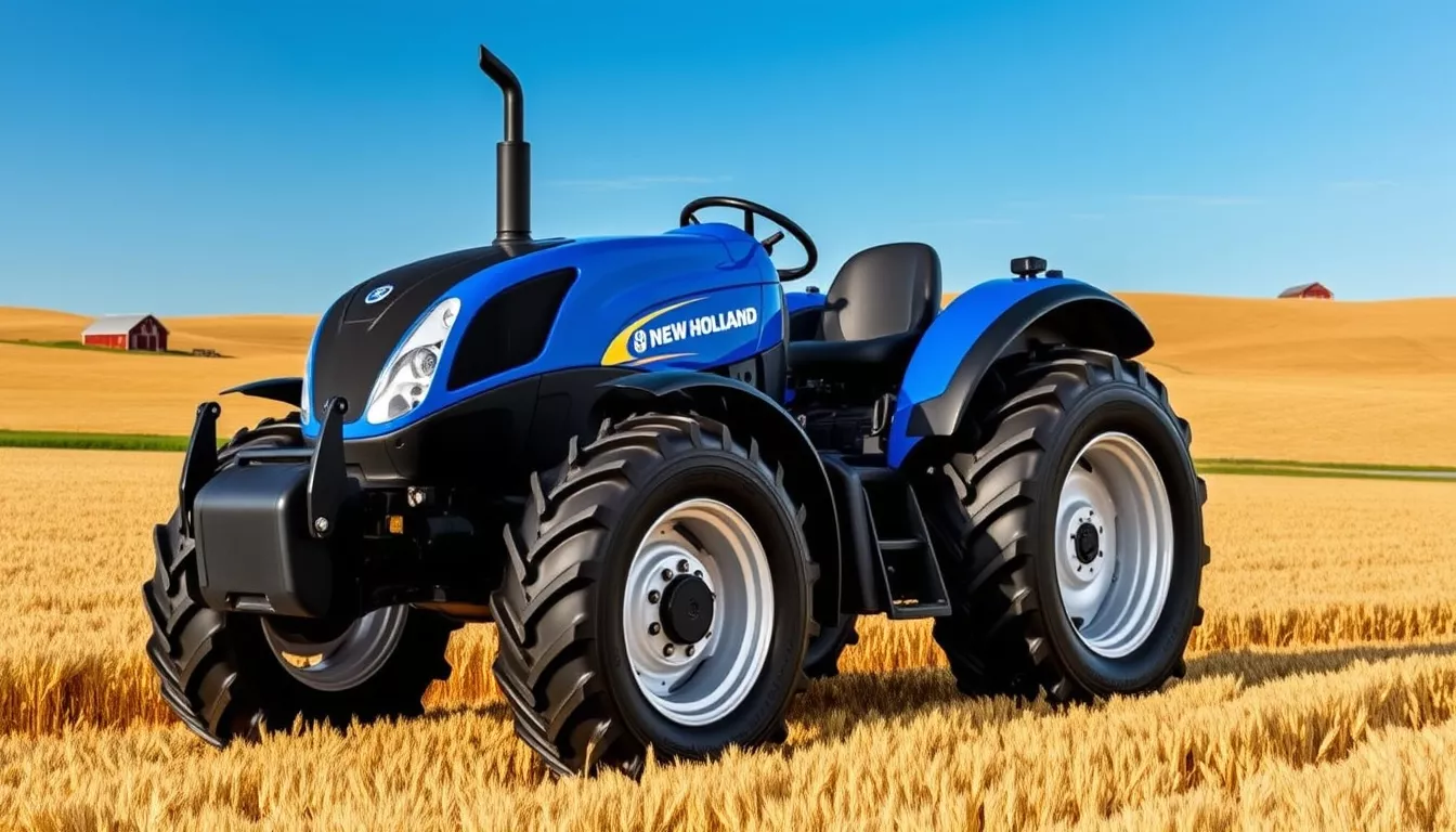 Qual o trator mais vendido da New Holland?