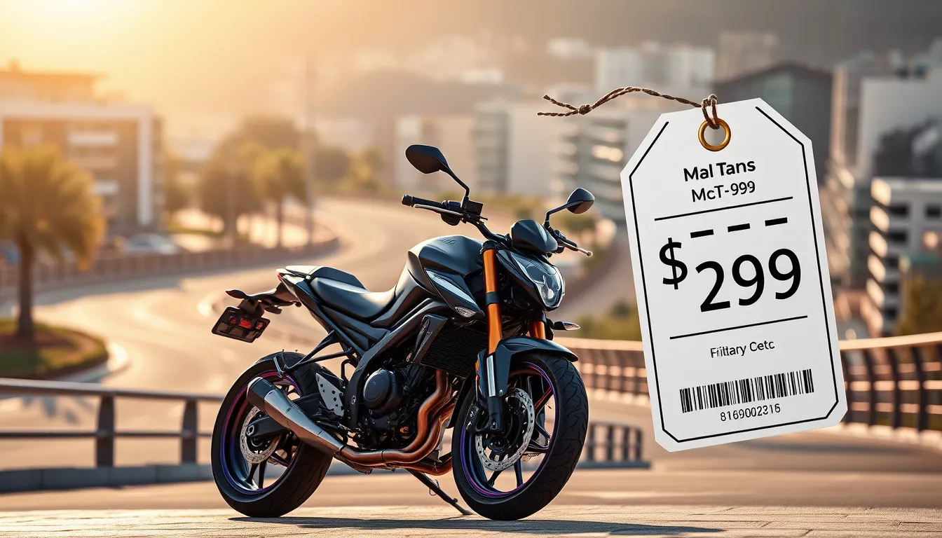 Qual o valor da MT-09?