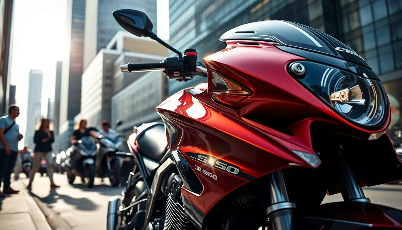 Qual o valor da nova CB 650 2025?