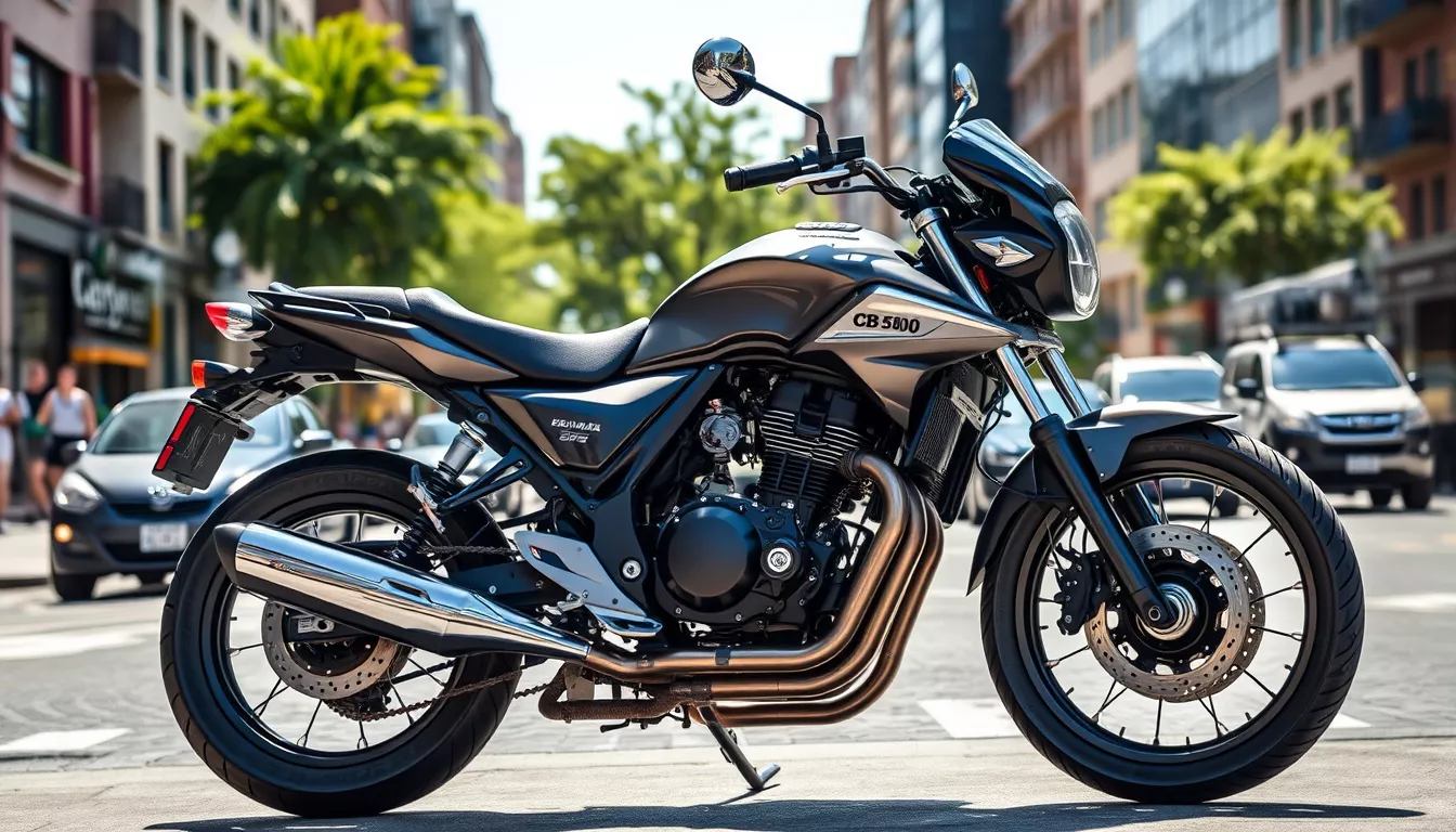 Qual o valor da parcela da CB 500?