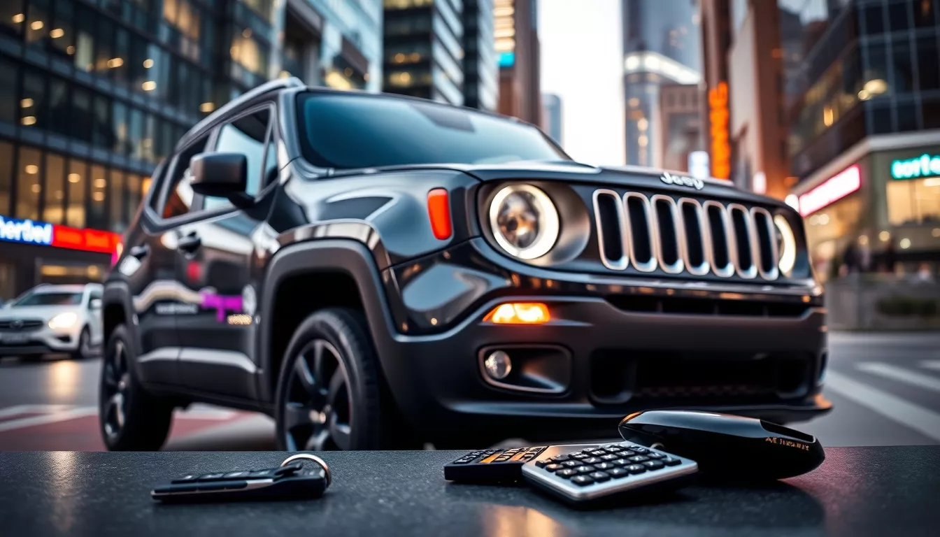 Qual o valor da parcela de um Jeep Renegade?