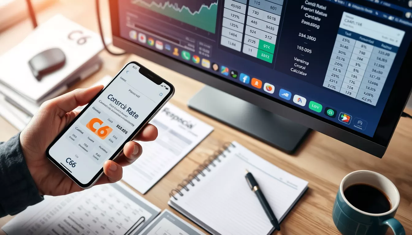 Qual o valor da taxa de consórcio do banco C6 Bank?