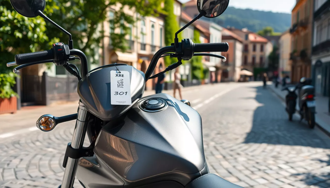 Qual o valor da XRE 300 parcelada?