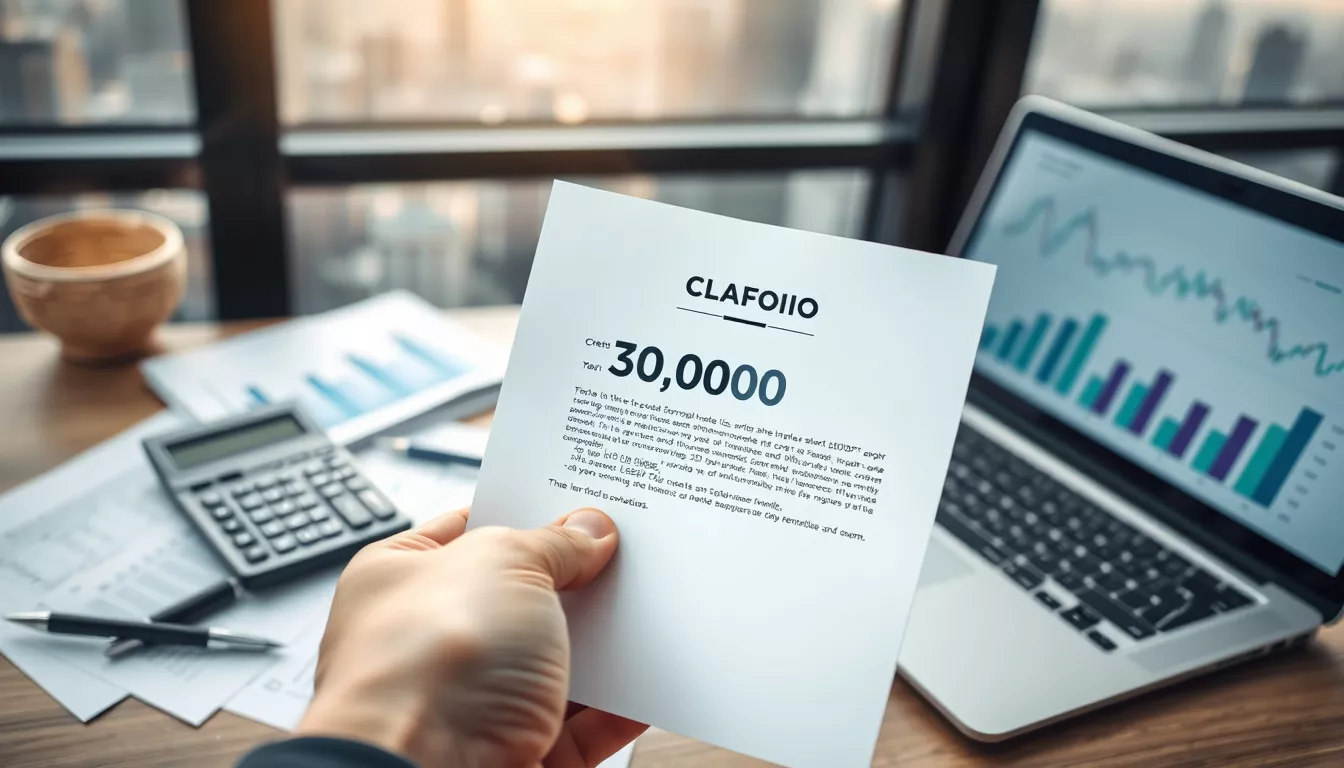 Qual o valor de uma carta de crédito de 30 mil?