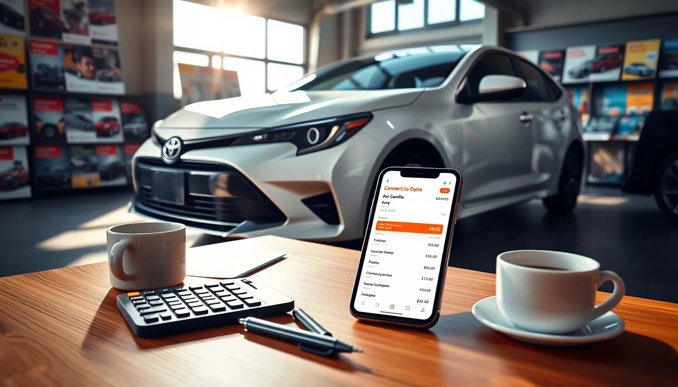 Qual o valor do consórcio de um Corolla 0 km?