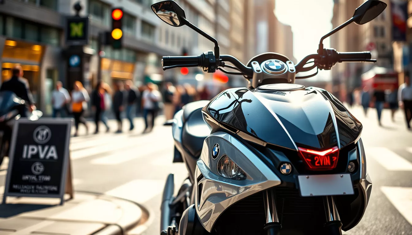 Qual o valor do IPVA da moto BMW 310?