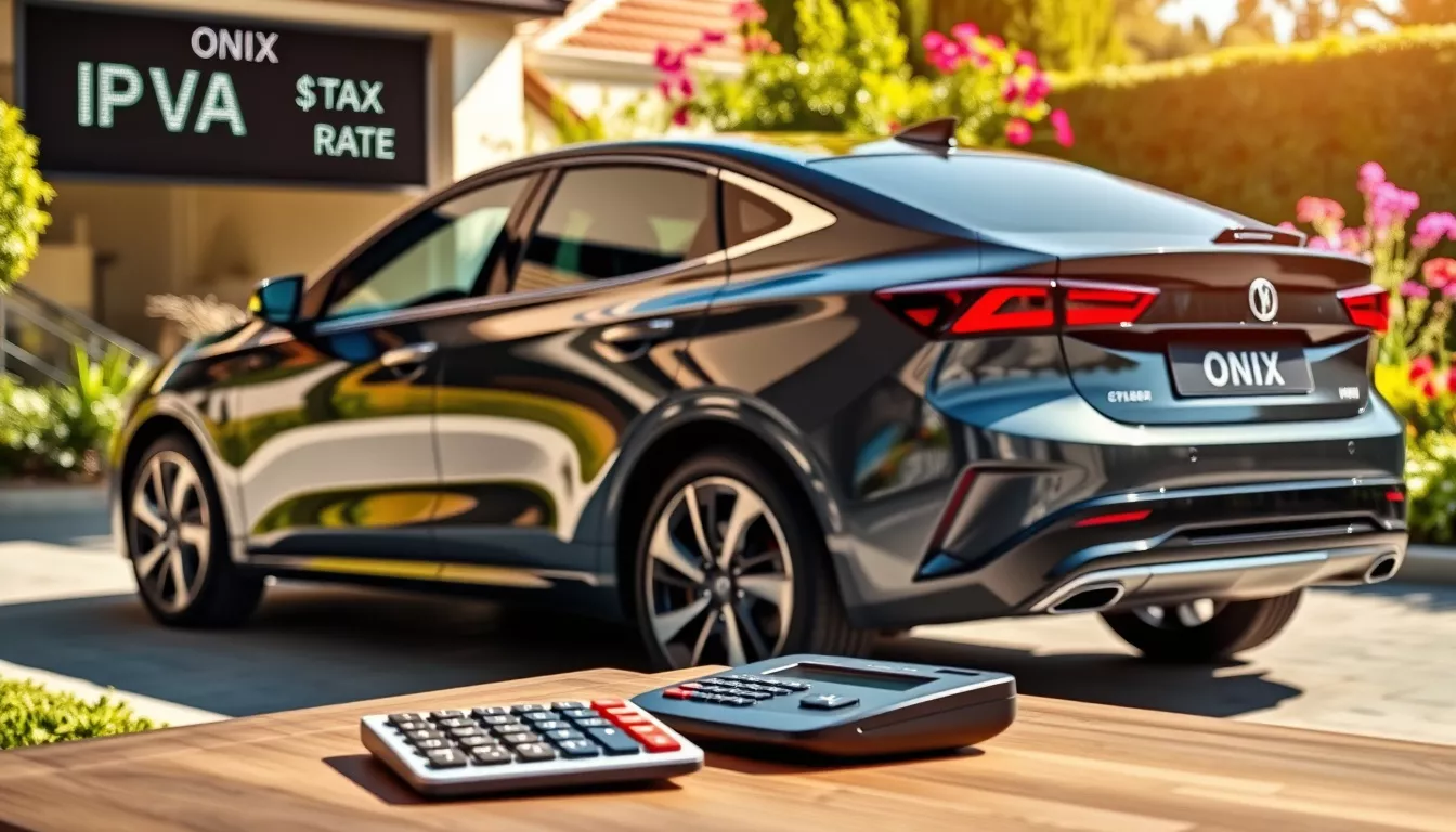 Qual o valor do IPVA de um Onix zero?